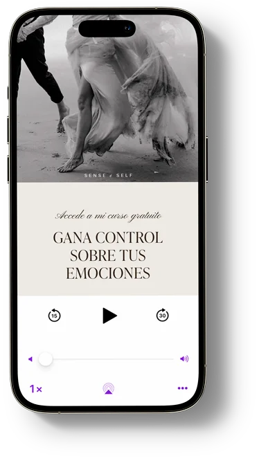 Curso gratuito Cómo ganar control sobre tus emociones - Sense of Self Coaching